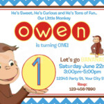 Curious George Birthday Invitation By Thequiltedmonster On Etsy 10