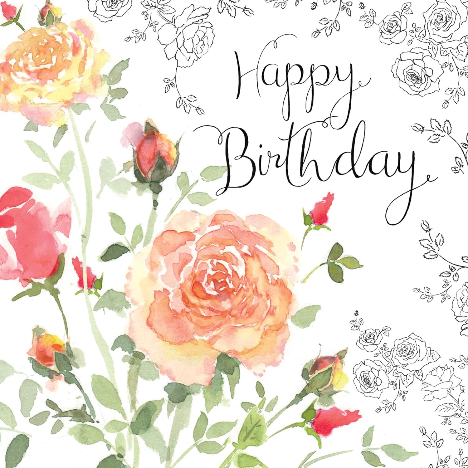 Cute Printable Birthday Cards For Her Pretty Free Pdf Download Happy 