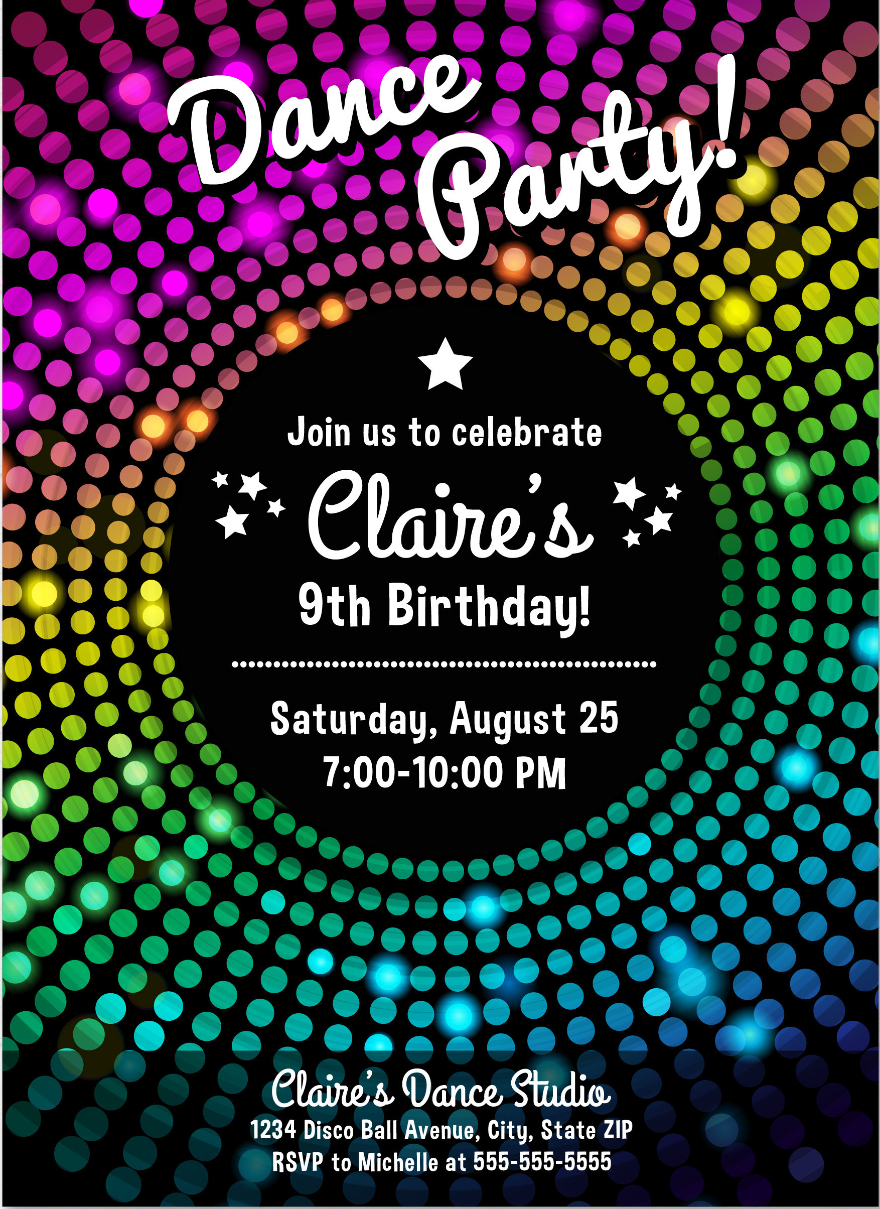 Dance Party Invitation 15 Examples Format Pdf Examples