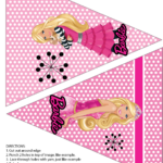 Free Banner Printable Barbie Party Decorations Barbie Theme Party