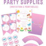 Free Fairy Birthday Printables Printable Form Templates And Letter