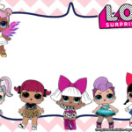 FREE LOL Surprise Dolls Invitation Templates FREE Printable Birthday