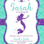 FREE Mermaid Invitation Template For Your Kids Parties Download