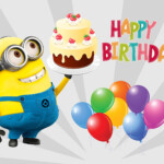 Free Minions Birthday Greeting Cards