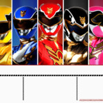 FREE Power Rangers Birthday Invitation Templates Download Hundreds