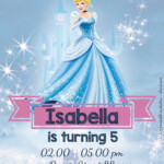 FREE Princess Party Birthday Invitation Templates Download Hundreds