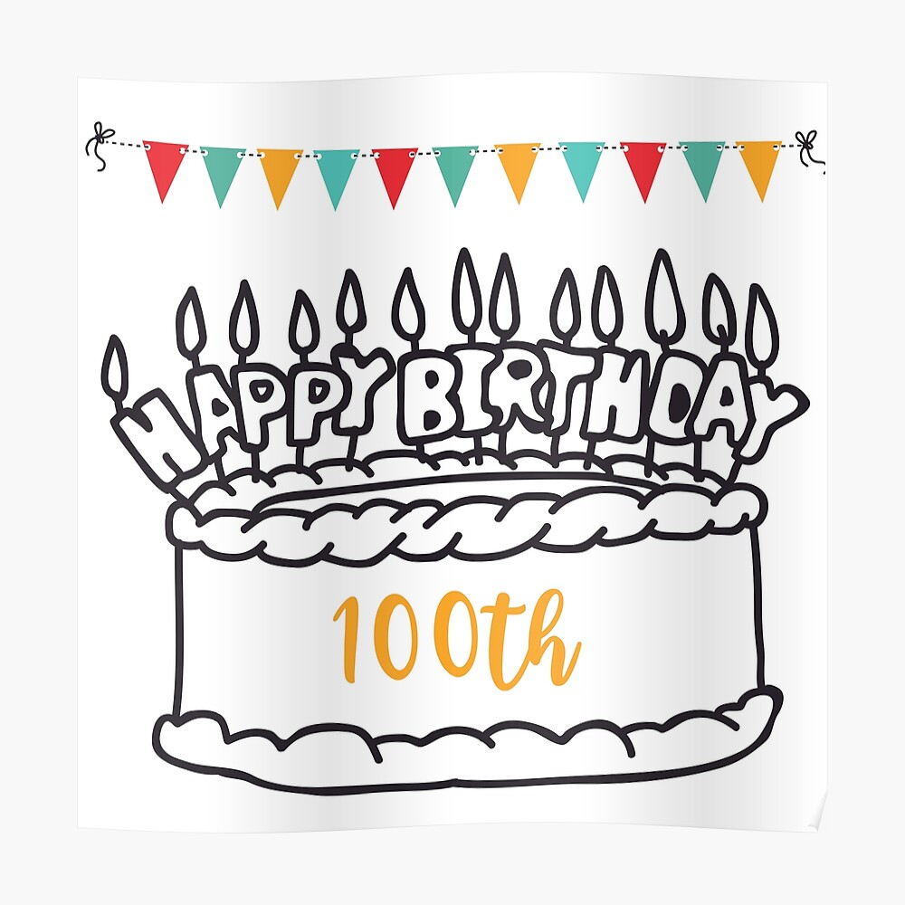 Free Printable 100th Birthday Card Printable Form Templates And Letter