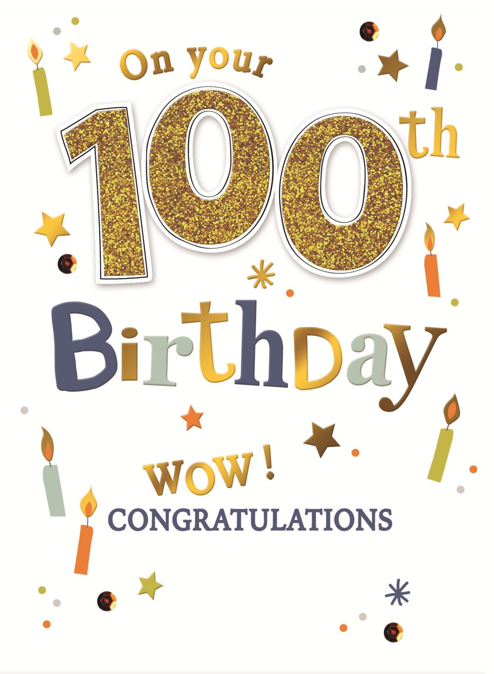 Free Printable 100th Birthday Card Printable Templates