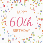 Free Printable 60th Birthday Cards BirthdayBuzz