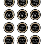 Free Printable 60th Birthday Cupcake Toppers Printable Templates