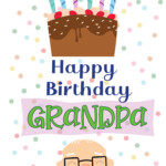 Free Printable Birthday Cards For Grandpa