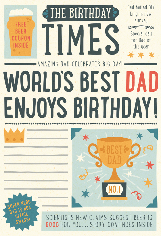 Free Printable Birthday Newspaper Printable Templates