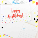 FREE Printable Birthday Postcards I Heart Nap Time