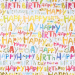 Free Printable Birthday Wrapping Paper Get What You Need For Free