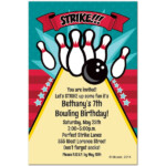 Free Printable Bowling Birthday Invitations Download Hundreds FREE