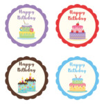 Free Printable Cake Topper Templates Printable Templates