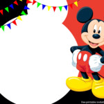 Free Printable Cute Mickey Mouse Invitation Templates FREE Printable