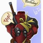 Free Printable Deadpool Birthday Card Printable Word Searches