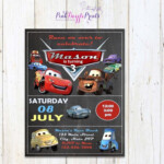 Free Printable Disney Cars Birthday Cards