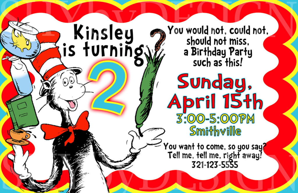 Free Printable Dr Seuss Birthday Invitations Download Hundreds FREE 