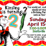 Free Printable Dr Seuss Birthday Invitations Download Hundreds FREE