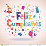 Free Printable Happy Birthday Cards In Spanish Printable Card Free