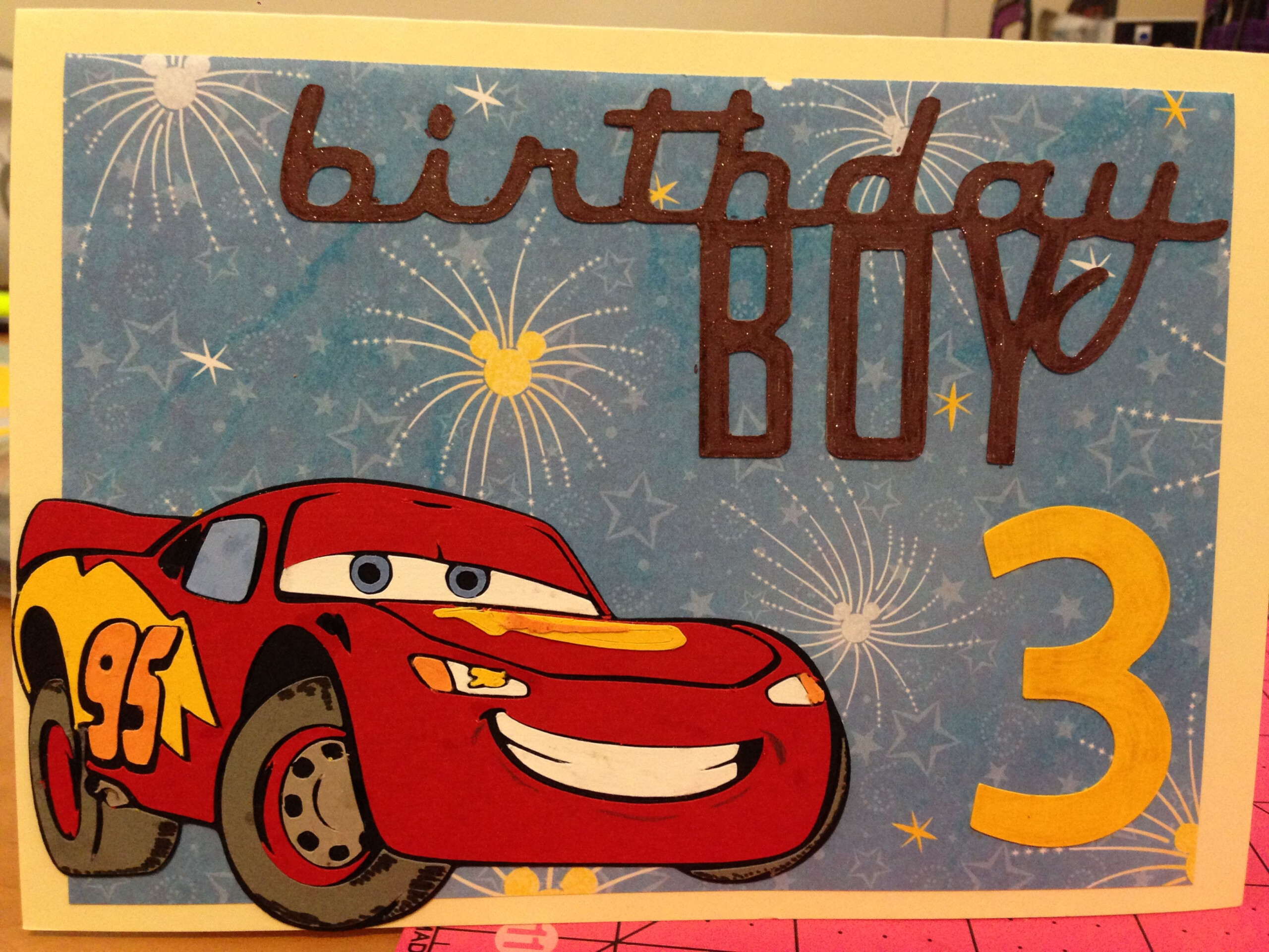 Free Printable Lightning Mcqueen Birthday Cards Printable Templates