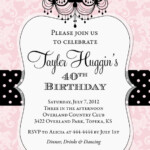 FREE Printable Personalized Birthday Invitations For Adults Download