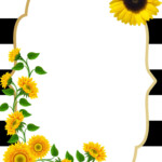 FREE Printable Sunflower Birthday Invitation Templates Download