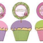 Freebie Birthday Cupcake Toppers Printable Party Kits