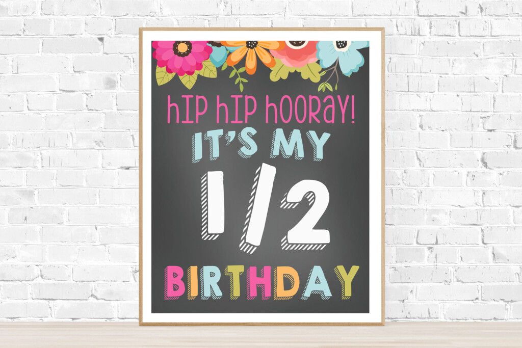 Half Birthday Cards Printable Free Printable Word Searches