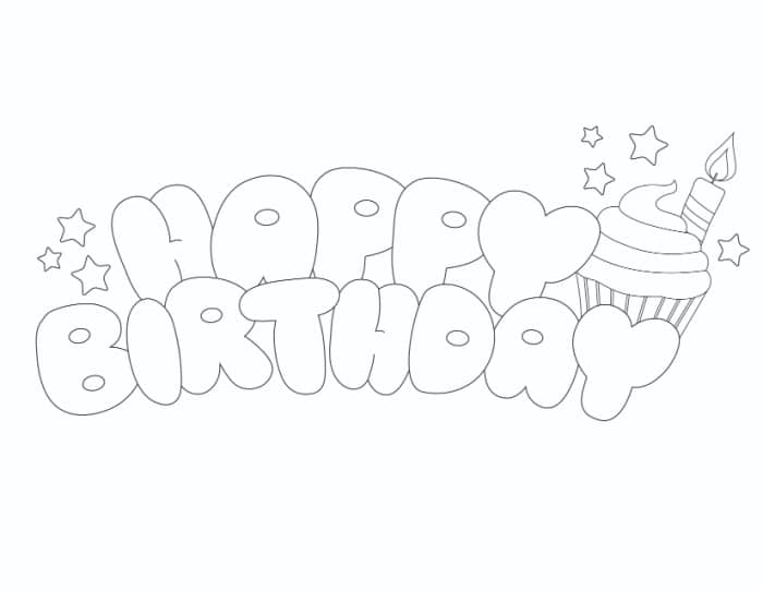 Happy Birthday Bubble Letters 3 Styles Freebie Finding Mom