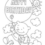 Happy Birthday Coloring Pages To Download And Print For Free