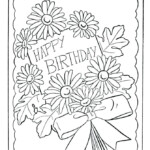 Happy Birthday Mom Printable Coloring Pages At GetColorings Free