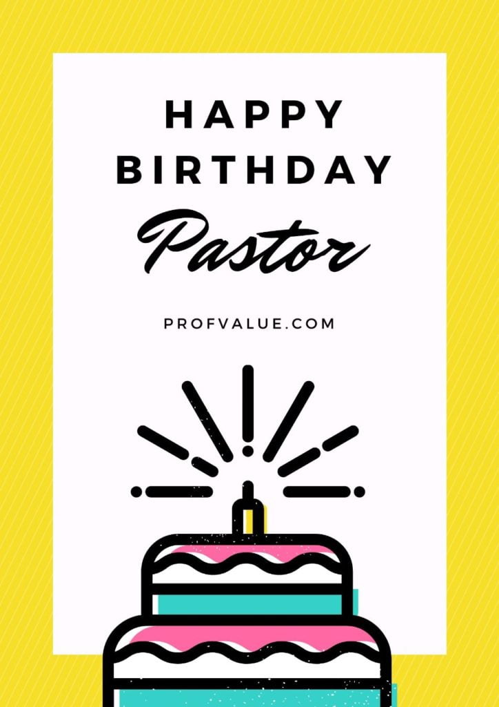 Happy Birthday Pastor Birthday Wishes For Pastors Priest And