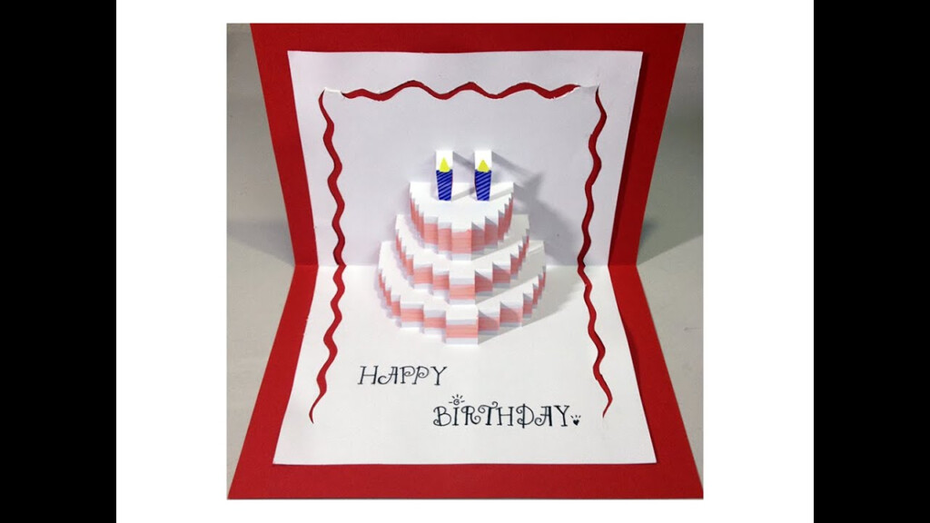 Happy Birthday Pop Up Card Free Template