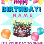 Happy Birthday Poster Template Free Printable Templates