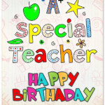 Happy Birthday Teacher Birthday Cards Images Wishes And Greetings