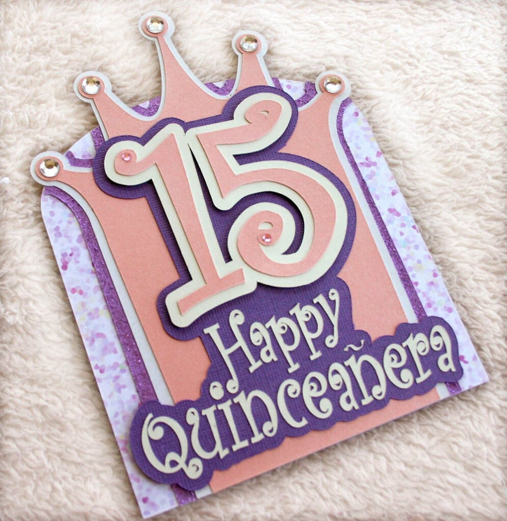 Happy Quincea era Birthday Card