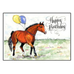 Horse Birthday Cards Free Printable