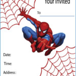 Impress Your Guests With These Spiderman Birthday Invitations