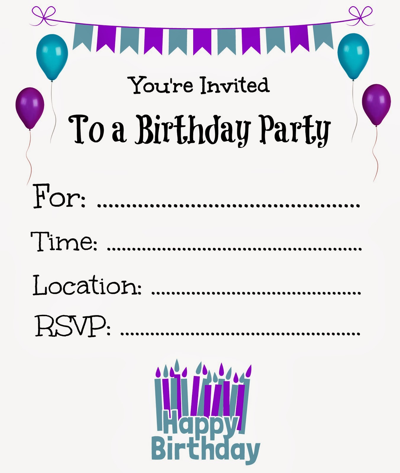 It 39 s A Princess Thing Free Printable Birthday Invitations For Kids