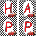 Lightning McQueen Banner Birthday Banner Template Cars Birthday