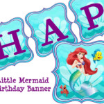 Little Mermaid Free Party Printables Buscar Con Google Little