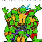 Ninja Turtle Birthday Card Printable Printable Cards