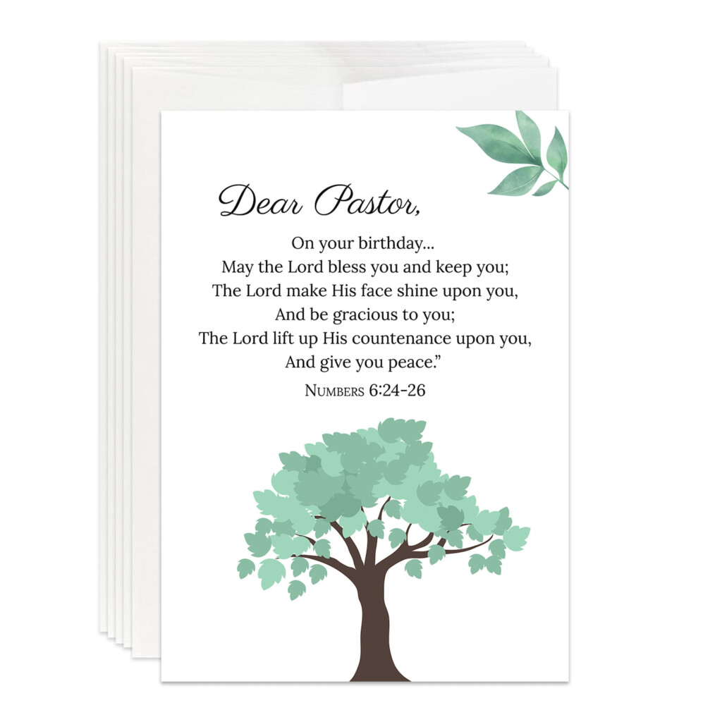 Pastor Birthday Card For Pastor Card Christian Birthday Card Etsy