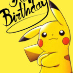 Pikachu Printable Birthday Cards PRINTBIRTHDAY CARDS