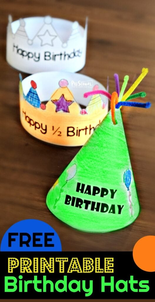 Printable Birthday Hat