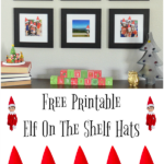 Printable Elf On The Shelf Hats For Family Photos The Suburban Mom