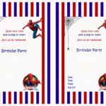 Spiderman Birthday Invitations Birthday Printable